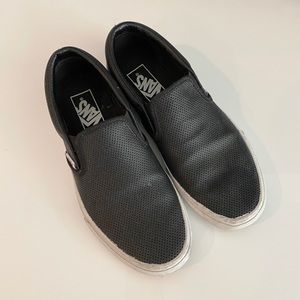 Converse Vans Classic Slip On perforated leather